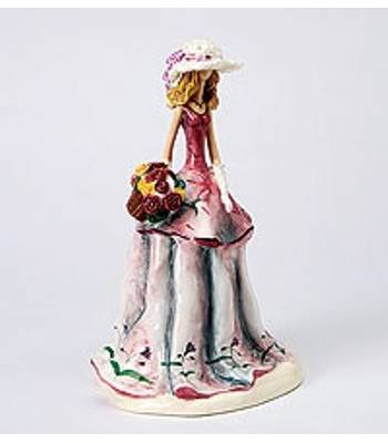 яФигурка фарфоровая "Sassy Girls" CMS22/5 The dreamer Peggy (215mm)