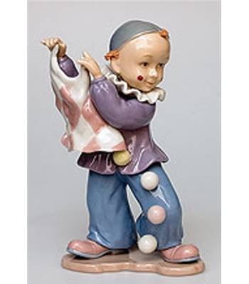 яФигурка фарфоровая "Клоуны" CMS-23/4 Clown with Blanket H=152mm