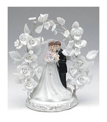 яФигурка фарфоровая "Pavone"  CMS-10/22 "Молодожены" H=178mm