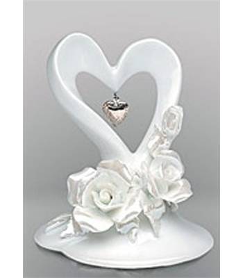 яФигурка фарфоровая "Pavone"  CMS-10/9 "Сердце" H=127mm