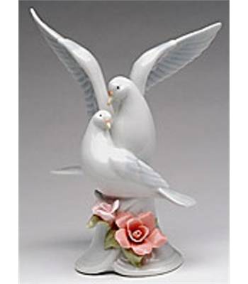 яФигурка фарфоровая "Pavone"  CMS-10/5 "Голуби" H=152mm