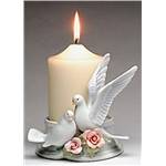 яФигурка фарфоровая "Pavone"  CMS-10/6 подсвечник "Голуби" H=127mm