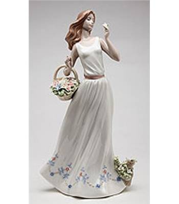 яФигурка фарфоровая "Pavone"  CMS-20/13 "Девушка" H=330mm