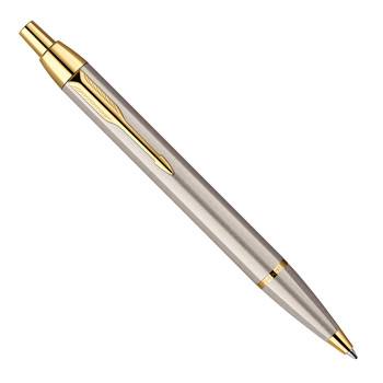 яParker IM Metal K223 Brushed Metal GT шариковая ручка S0856480