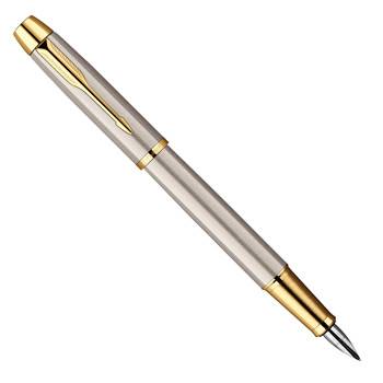 яParker IM Metal F223 Brushed Metal GT перьевая ручка S0856230