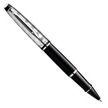 Ручка-роллер Waterman Expert DeLuxe Black CT (S0952340)