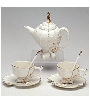 яФарфор Pavone "Морская ракушка" FM-34/17 Набор чайный на 2 персоны