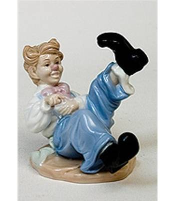 яФигурка фарфоровая "Клоуны" JP-19-3 H=100mm