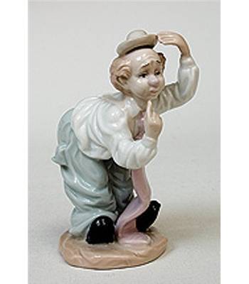 яФигурка фарфоровая "Клоуны" JP-19-4 H=130mm