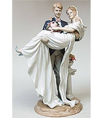 яФигурка фарфоровая "Pavone"  JB-15/4 "Молодожены" H=340mm