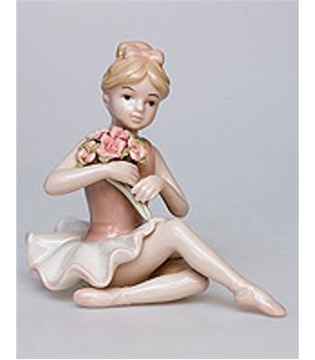 яФигурка фарфоровая "Pavone"  CMS-19/2 "Балерина" H=100mm