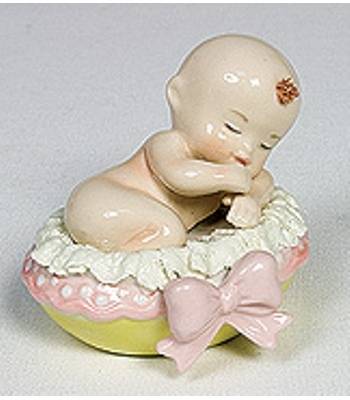 яФигурка фарфоровая "Pavone"  CMS-27/2 "Малышка" L=70mm