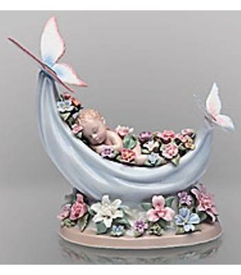 яФигурка фарфоровая "Pavone"  CMS-15/5 "Малыш" музыкальная H=150mm