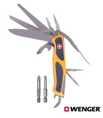 яНож Wenger RangerGrip 1.77.88.827 Нож Горной Спасательной Службы Болгарии (120mm, оранжевый)