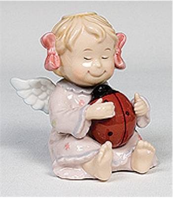 яФигурка фарфоровая "Pavone"  CMS-11/34 "Девочка-анелочек" H=100mm