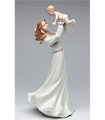 яФигурка фарфоровая "Pavone"  CMS-15/6 "Девушка с ребенком" Н=340mm