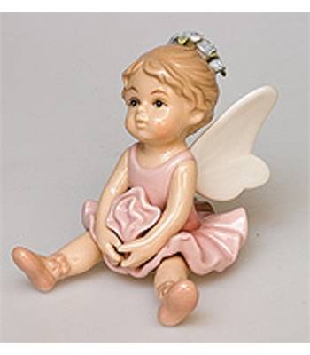 яФигурка фарфоровая "Pavone"  CMS-19/14 "Балерина-ангел" H=90mm