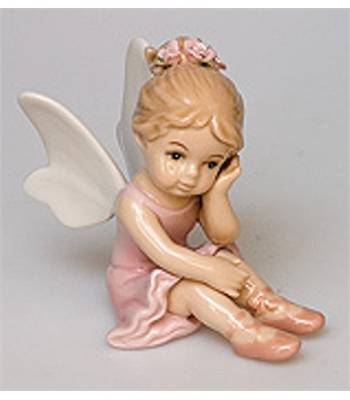 яФигурка фарфоровая "Pavone"  CMS-19/12 "Балерина-ангел" H=90mm