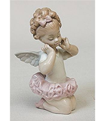 яФигурка фарфоровая "Pavone"  JP-27/11 "Балерина-ангел" H=120mm