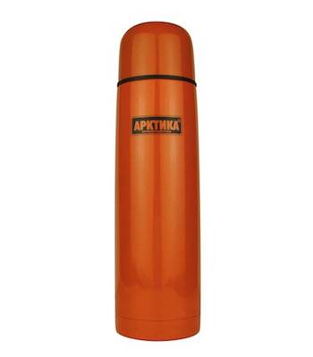 яТермос "Арктика" с узким горлом 102-500 (классический оранжевый, 500 мл)