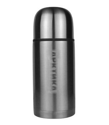 яТермос "Арктика" с узким горлом 105А-500 (современный, "Полюс", в текст. чехле, 500 мл)