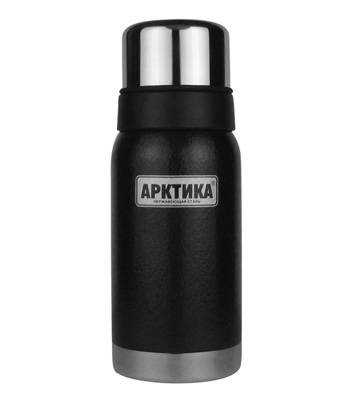 яТермос "Арктика" с узким горлом 106-500 (американский дизайн, чёрный, 500 мл)