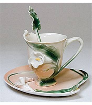 яФарфор Pavone "Лилии" FM-01/11 Чайная пара L=20cm