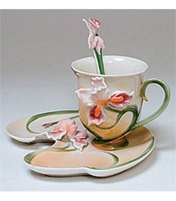 яФарфор Pavone "Ирис" FM-01/13 Чайная пара L=20cm