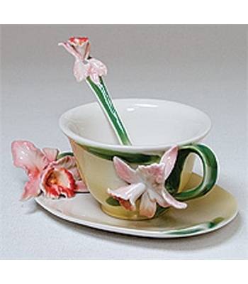 яФарфор Pavone "Орхидея" FM-01/17 Чайная пара L=16cm