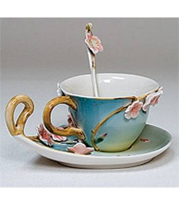 яФарфор Pavone "Сакура" FM-39/3 Чайная пара L=17cm