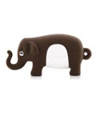 Флэш-драйв Bone FD-8GB/B_Elefant/Br слон коричневый силиконовый