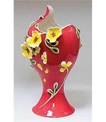 яФарфор Pavone "Розы Маньчжурии" FM-43 Ваза h=34cm