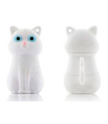 яФлэш-драйв Bone FD-4GB/B_Cat/Wt кошка белая силикон 25 x 44 x 27 мм