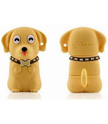 яФлэш-драйв Bone FD-4GB/B_Dog/Y собака желтая силикон 25 x 44 x 27 мм