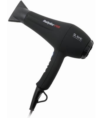 яФен BaByliss BAB5586E SL Ionic, ионы+турмалин, черный, 1800Вт