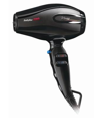 яФен BaByliss Pro BAB6160INE Murano, ионизация, 2000Вт, компактный, 2 насадки