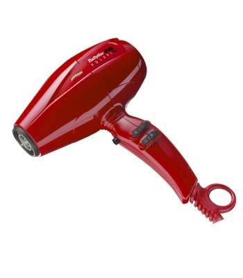 яФен BaByliss BABV2RE Volare красный компакт,  ионизация, 2200Вт, 2 насадки