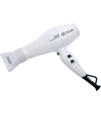 яФен DEWAL 03-3220 White Anatomic белый,1950 W, ионизация, (2 насадки)