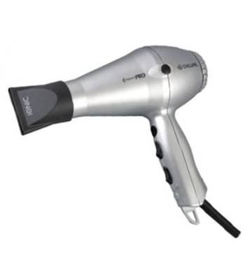 яФен DEWAL 03-6008 Silver Compact Pro серебристый, ионизация, 2000W (2 насадки )