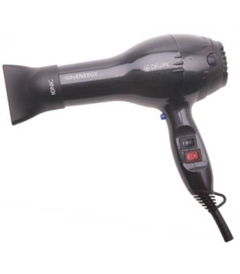 яФен DEWAL 03-8800 Grey ION Energy, темно-серый 2000W (2 насадки )