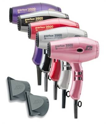 яФен Parlux 0901-3500 ion pinc COMPACTCeramic+Ionic розовый, 2000W