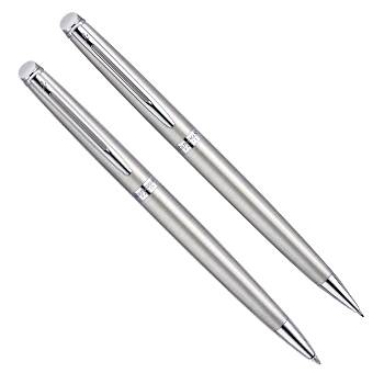 Шариковая ручка+механ карандаш Waterman Hemisphere Stainless Steel CT