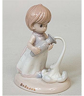 яФигурка фарфоровая "Pavone"  JP-28/02 Водолей h=11cm