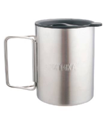 яТермокружка "Арктика" 803-400 (400мл) со складывающейся ручкой