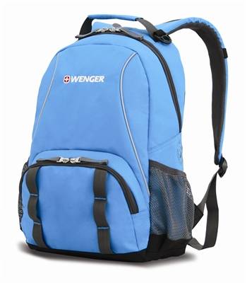 Рюкзак Wenger 12903415 серый/голубой 32х14х45 см (22л)