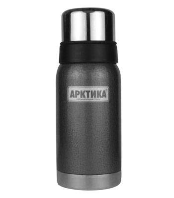 яТермос "Арктика" с узким горлом 106-750 (американский дизайн, серый, 750 мл)