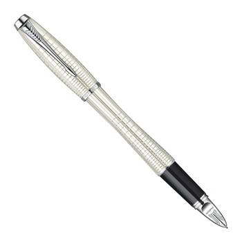 яParker Urban Premium F504 Pearl Metal Chiselled Ручка-5й пишущий узел S0976030