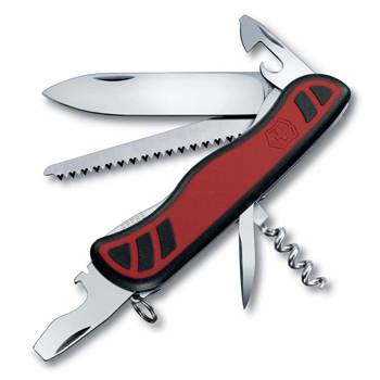 яНож Victorinox 0.8361.C Forester 111мм, красно-чёрный