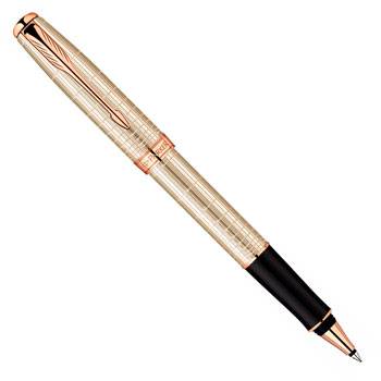 яРучка-роллер Parker Sonnet T535 Feminine Silver PGT стерлинговое серебро 925пр (1859491)
