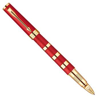 яParker Ingenuity L F503 Ring Red & Metal GT Ручка-5й пишущий узел (1858534)